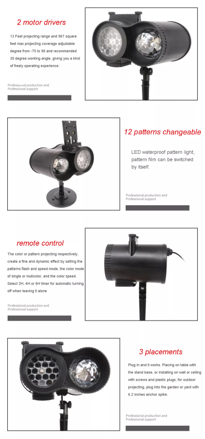Ramadan and Eid Projector Lights, Outdoor/Indoor.