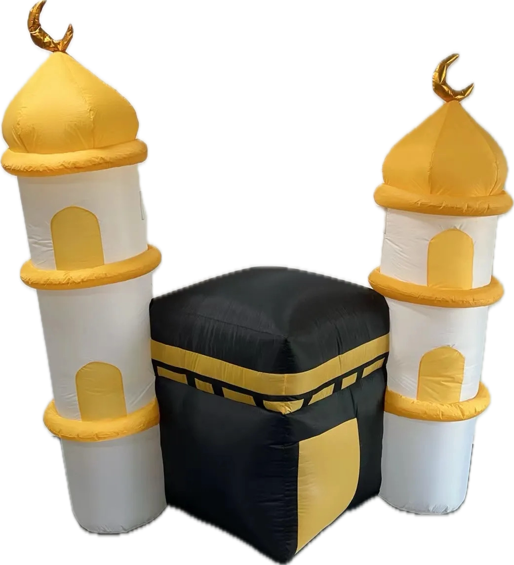 Kaaba Outdoor Inflatable for Ramadan and Eid.