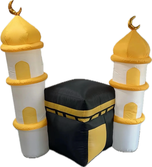 Kaaba Outdoor Inflatable for Ramadan and Eid.