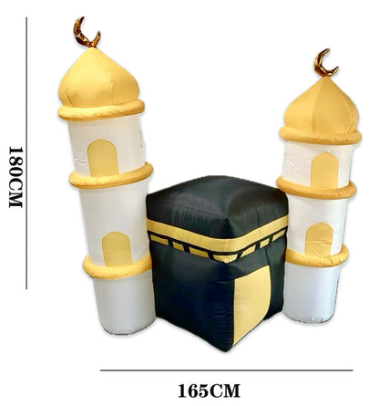 Kaaba Outdoor Inflatable for Ramadan and Eid.