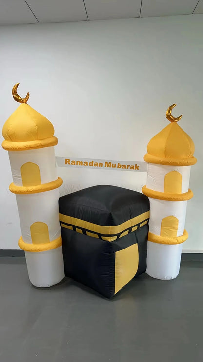 Kaaba Outdoor Inflatable for Ramadan and Eid.