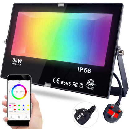 Colorful LED Flood Light for Ramadan and Eid