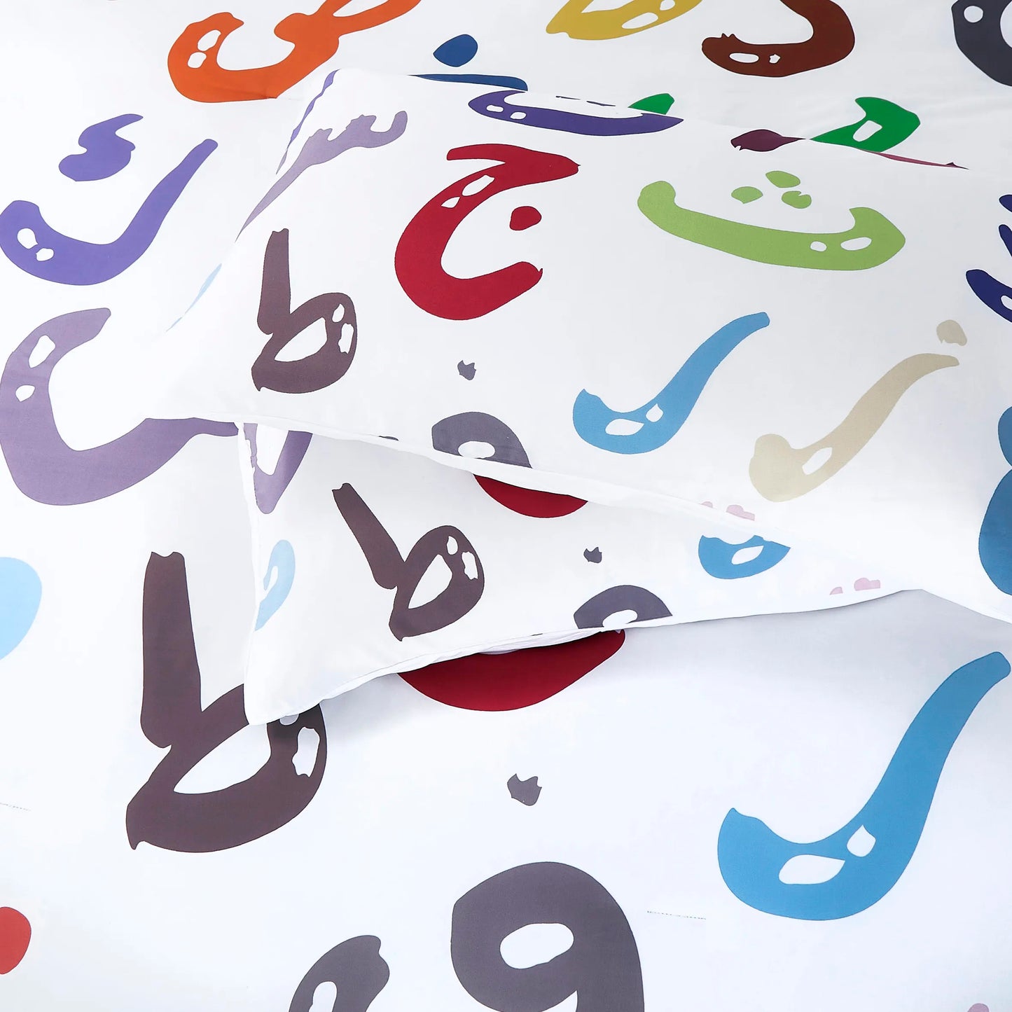 Arabic Letters Kids Twin/Full Bedding Set